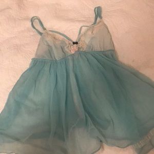 Victoria’s Secret teal lingerie